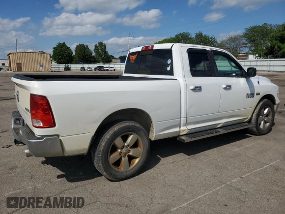 2016 Ram 1500 Big Horn with VIN 1C6RR7GT2GS208568, listed as a Copart auction lot 57487705 with 186,148 mi miles and Clean title. Bid and sale history available at DreamBid. Image 3.