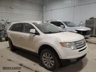 2008 Ford Edge Limited with VIN 2FMDK39C88BB12710, listed as a Copart auction lot 83646774 with 0 mi miles and Salvage Title. Bid and sale history available at carsss.com. Image 4.
