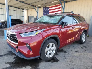 2021 Toyota Highlander L with VIN 5TDZZRAH6MS073138, listed as a Copart auction lot 56576555 with 78,868 mi miles and Clean title. Bid and sale history available at DreamBid. Image 1.