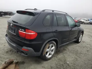 2008 BMW X5 3.0si with VIN 5UXFE43538L003333, listed as a Copart auction lot 86924614 with 144,860 mi miles and Clean Title. Bid and sale history available at carsss.com. Image 3.