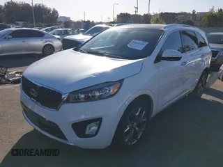 2016 Kia Sorento SX with VIN 5XYPK4A55GG083584, listed as a IAAI auction lot 41414740 with 58,035 mi miles. Bid and sale history available at carsss.com. Image 19.