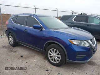 2017 Nissan Rogue S with VIN KNMAT2MT3HP594985, listed as a IAAI auction lot 41467417 with 181,372 mi miles and . Bid and sale history available at DreamBid. Image 1.
