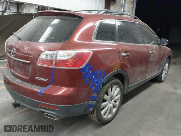 2010 Mazda CX-9 Sport with VIN JM3TB2MV8A0227857, listed as a IAAI auction lot 41603169 with 156,442 mi miles. Bid and sale history available at carsss.com. Image 4.