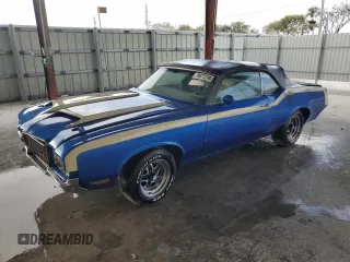 1972 Oldsmobile Cutlass z VIN 3J67K2M160111, wystawiony jako Copart lot #79877214 z przebiegiem 4 554 mil mil oraz Czysty tytuł • Clean title. Historia ofert i sprzedaży dostępna na DreamBid. Obrazek 1.