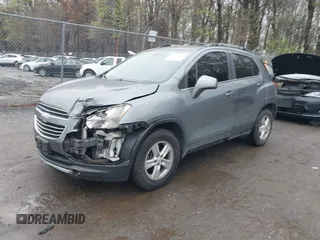 2015 Chevrolet Trax LT with VIN KL7CJRSBXFB097960, listed as a IAAI auction lot 41976883 with 98,621 mi miles and . Bid and sale history available at carsss.com. Image 17.
