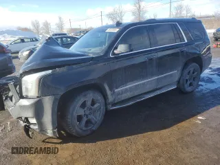 2019 GMC Yukon Denali with VIN 1GKS2CKJ9KR148869, listed as a Copart auction lot 46492895 with 0 mi miles and Salvage Title. Bid and sale history available at carsss.com. Image 1.