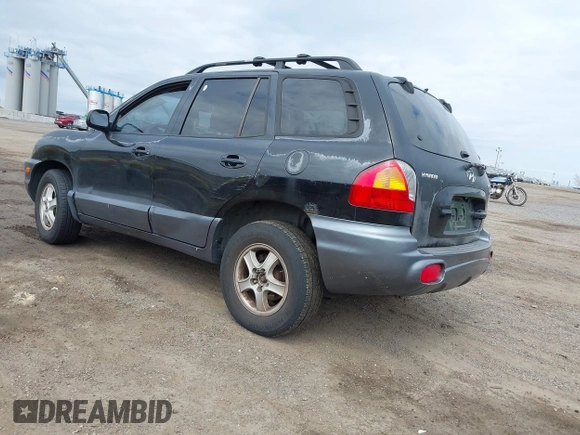 2004 Hyundai Santa Fe GLS with VIN KM8SC73D54U714336, listed as a IAAI auction lot 42079721 with 104,751 mi miles. Bid and sale history available at carsss.com. Image 3.