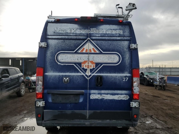 2014 Ram ProMaster Cargo Van with VIN 3C6TRVDG3EE115026, listed as a Copart auction lot 51241845 with 202,564 mi miles and Clean Title. Bid and sale history available at carsss.com. Image 6.