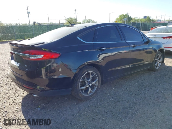 2018 Ford Fusion SE with VIN 3FA6P0HD4JR166915, listed as a IAAI auction lot 42043918 with 67,337 mi miles. Bid and sale history available at carsss.com. Image 4.
