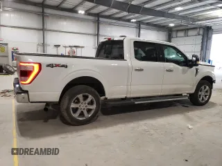 2021 Ford F-150 XL with VIN 1FTFW1E87MFB41258, listed as a Copart auction lot 49324495 with 48,067 mi miles and Salvage Title. Bid and sale history available at carsss.com. Image 3.