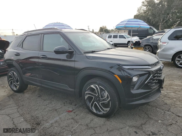 2024 Chevrolet TrailBlazer RS with VIN KL79MTSL5RB090667, listed as a Copart auction lot 84295894 with 2,009 mi miles and Salvage Title. Bid and sale history available at carsss.com. Image 4.