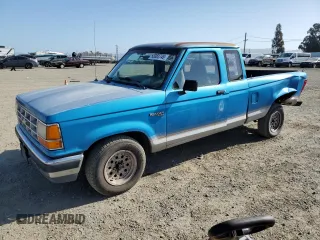 1992 Ford Ranger with VIN 1FTCR14X9NPA40821, listed as a Copart auction lot 53083745 with 63,198 mi miles and Salvage title. Bid and sale history available at DreamBid. Image 1.