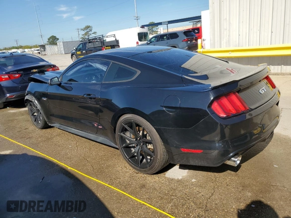 2016 Ford Mustang GT with VIN 1FA6P8CF4G5264541, listed as a Copart auction lot 50101915 with 82,824 mi miles and Salvage title. Bid and sale history available at DreamBid. Image 2.