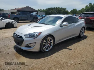 2015 Hyundai Genesis Coupe 3.8L Base z VIN KMHHU6KJ5FU126108, wystawiony jako Copart lot #58418245 z przebiegiem 102 558 mil mil oraz Szkoda całkowita • Salvage title. Historia ofert i sprzedaży dostępna na DreamBid. Obrazek 1.