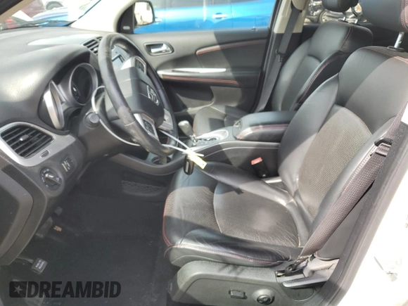 2016 Dodge Journey R/T with VIN 3C4PDDEG2GT121867, listed as a Copart auction lot 58697675 with 59,064 mi miles and Salvage title. Bid and sale history available at DreamBid. Image 7.