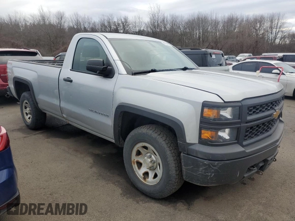 2014 Chevrolet Silverado 1500 Work Truck with VIN 1GCNKPEH2EZ348666, listed as a Copart auction lot 47924375 with 116,915 mi miles and Clean Title. Bid and sale history available at DreamBid. Image 4.