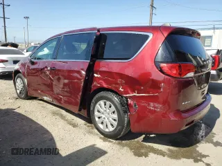 2021 Chrysler Voyager L z VIN 2C4RC1AG4MR558297, wystawiony jako Copart lot #56072405 z przebiegiem 52 842 mil mil oraz Szkody całkowita. Historia ofert i sprzedaży dostępna na DreamBid. Obrazek 2.
