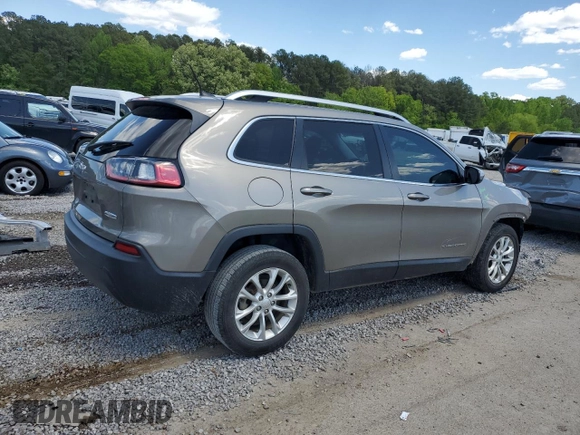 2019 Jeep Cherokee Latitude with VIN 1C4PJLCB5KD344705, listed as a Copart auction lot 52260515 with 110,894 mi miles and Salvage Title. Bid and sale history available at carsss.com. Image 3.