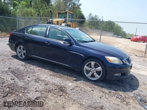 2008 Lexus GS 350 with VIN JTHBE96S580041371, listed as a IAAI auction lot 41882998 with 227,137 mi miles. Bid and sale history available at carsss.com. Image 1.