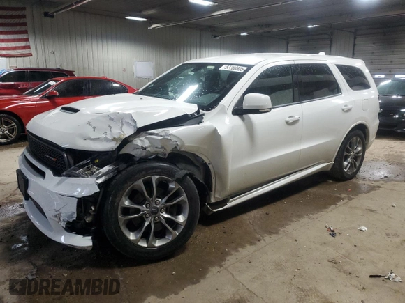 2019 Dodge Durango R/T with VIN 1C4SDHCT9KC691001, listed as a Copart auction lot 57786305 with 99,994 mi miles and Non repairable. Bid and sale history available at DreamBid. Image 1.