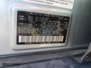 2012 Subaru Outback 3.6R Limited with VIN 4S4BRDJC0C2203702, listed as a Copart auction lot 50707185 with 63,922 mi miles and Salvage Title. Bid and sale history available at carsss.com. Image 12.