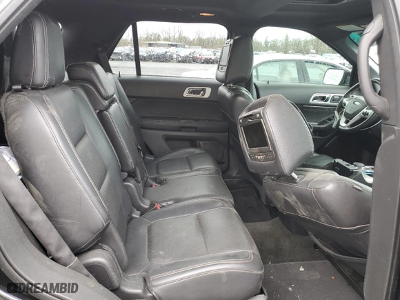 2015 Ford Explorer Sport with VIN 1FM5K8GT4FGB30633, listed as a Copart auction lot 46687275 with 127,443 mi miles and Salvage Title. Bid and sale history available at carsss.com. Image 10.