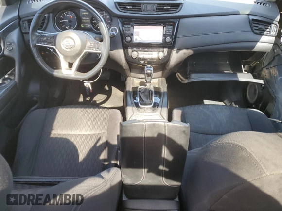 2017 Nissan Rogue SL with VIN 5N1AT2MV0HC733183, listed as a Copart auction lot 53629635 with 125,275 mi miles and Salvage Title. Bid and sale history available at carsss.com. Image 8.