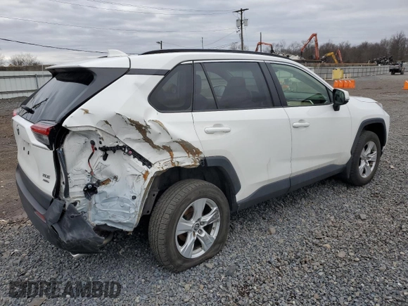 2019 Toyota RAV4 XLE with VIN JTMP1RFV9KD506344, listed as a Copart auction lot 47898145 with 100,718 mi miles and Salvage Title. Bid and sale history available at DreamBid. Image 3.