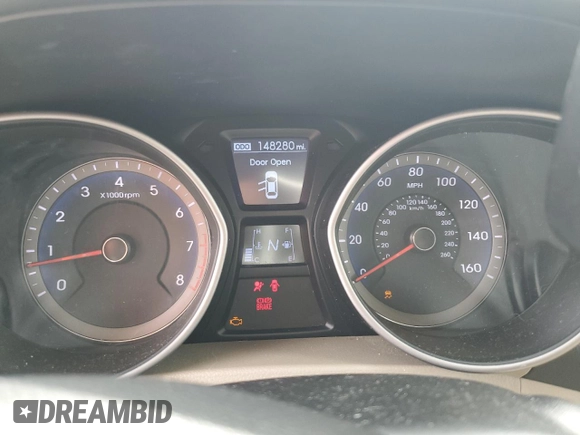 2013 Hyundai Elantra GT with VIN KMHD35LE0DU121960, listed as a Copart auction lot 71340194 with 148,280 mi miles and Salvage Title. Bid and sale history available at carsss.com. Image 9.