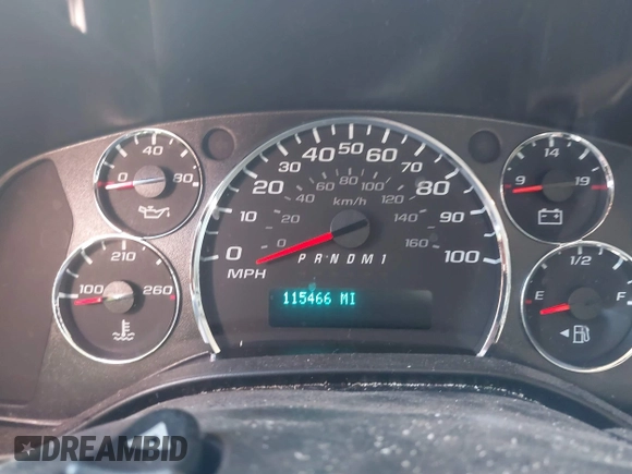 2020 Chevrolet Express Cargo with VIN 1GCWGAFPXL1145075, listed as a IAAI auction lot 41215528 with 115,466 mi miles and . Bid and sale history available at DreamBid. Image 7.