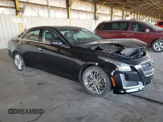 2016 Cadillac CTS Luxury Collection AWD with VIN 1G6AX5SS2G0114705, listed as a Copart auction lot 81283424 with 72,291 mi miles and Salvage Title. Bid and sale history available at DreamBid. Image 4.