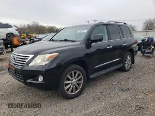2011 Lexus LX 570 z VIN JTJHY7AX6B4071308, wystawiony jako Copart lot #52868855 z przebiegiem 166 592 mil mil oraz Czysty tytuł • Clean title. Historia ofert i sprzedaży dostępna na DreamBid. Obrazek 1.