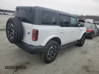 2024 Ford Bronco Outer Banks with VIN 1FMDE8BH5RLA99250, listed as a Copart auction lot 45733645 with 2,504 mi miles and Salvage Title. Bid and sale history available at DreamBid. Image 3.