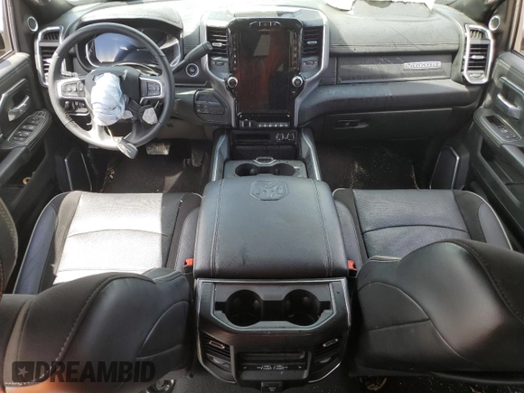 2024 Ram 3500 Laramie with VIN 3C63RRJL4RG112638, listed as a Copart auction lot 67361424 with 18,208 mi miles and Salvage Title. Bid and sale history available at carsss.com. Image 8.