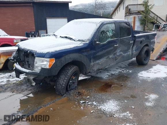 2010 Ford F-150 XL with VIN 1FTFW1EV7AFB50429, listed as a IAAI auction lot 40956419 with 1 mi miles. Bid and sale history available at carsss.com. Image 13.