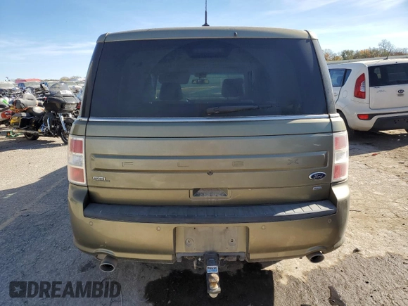 2013 Ford Flex SEL with VIN 2FMHK6C8XDBD06592, listed as a Copart auction lot 82223764 with Not Provided miles and Salvage Title. Bid and sale history available at carsss.com. Image 6.