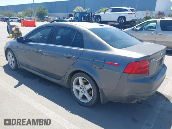 2004 Acura TL with VIN 19UUA66214A041474, listed as a IAAI auction lot 42024494 with 198,341 mi miles. Bid and sale history available at carsss.com. Image 3.