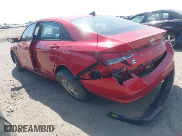 2023 Hyundai Elantra SE with VIN 5NPLL4AGXPH114494, listed as a IAAI auction lot 41898590 with 27,036 mi miles and . Bid and sale history available at DreamBid. Image 3.