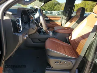 2023 GMC Sierra 1500 Denali Ultimate with VIN 1GTUUHEL0PZ263358, listed as a Copart auction lot 80246964 with 25,823 mi miles and Salvage Title. Bid and sale history available at carsss.com. Image 7.
