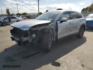 2020 Mazda CX-9 Touring with VIN JM3TCACY0L0403256, listed as a Copart auction lot 48455435 with 37,116 mi miles and Salvage Title. Bid and sale history available at carsss.com. Image 1.