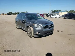 2013 Infiniti JX35 with VIN 5N1AL0MNXDC321819, listed as a Copart auction lot 74062434 with 125,483 mi miles and Salvage Title. Bid and sale history available at carsss.com. Image 12.