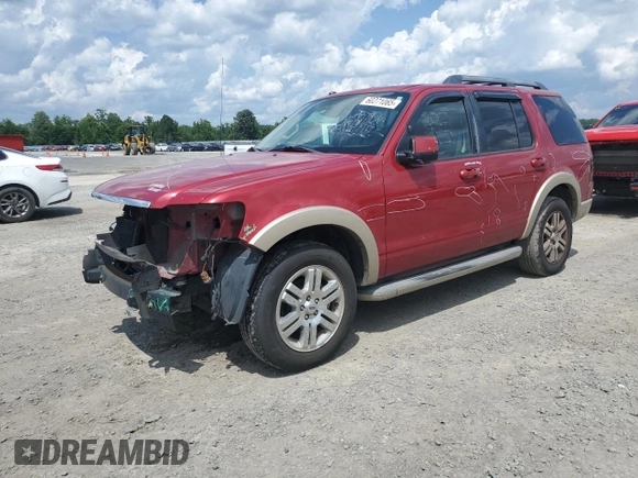 2009 Ford Explorer Eddie Bauer with VIN 1FMEU74E79UA17811, listed as a Copart auction lot 60271065 with 131,705 mi miles and Salvage title. Bid and sale history available at DreamBid. Image 1.