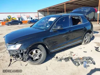2014 Audi Q5 Premium Plus with VIN WA1LFAFP6EA088635, listed as a IAAI auction lot 41307559 with 157,612 mi miles. Bid and sale history available at carsss.com. Image 2.