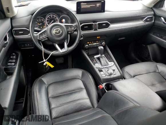 2021 Mazda CX-5 Touring with VIN JM3KFACM8M0406987, listed as a Copart auction lot 45241535 with 57,673 mi miles and Salvage Title. Bid and sale history available at carsss.com. Image 8.