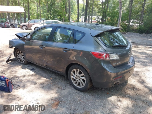 2012 Mazda 3 i Touring with VIN JM1BL1L85C1615214, listed as a IAAI auction lot 42563686 with 151,135 mi miles and . Bid and sale history available at DreamBid. Image 3.