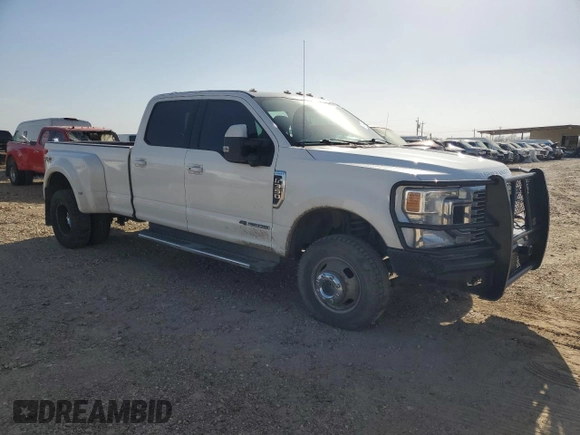 2020 Ford F-350 XL with VIN 1FT8W3DT3LED21190, listed as a Copart auction lot 47841435 with 97,936 mi miles and Salvage title. Bid and sale history available at DreamBid. Image 4.