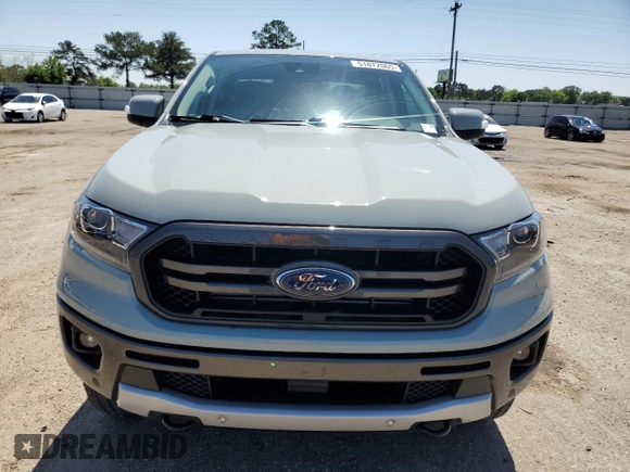 2022 Ford Ranger XL with VIN 1FTER4FH5NLD17035, listed as a Copart auction lot 51872065 with 25,982 mi miles and Salvage title. Bid and sale history available at DreamBid. Image 5.