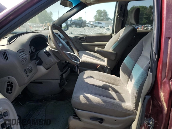 2001 Dodge Caravan Sport with VIN 2B4GP44R41R322364, listed as a Copart auction lot 57186875 with Not provided miles and Salvage title. Bid and sale history available at DreamBid. Image 7.