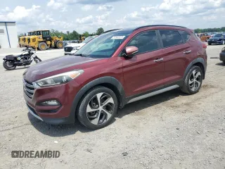 2017 Hyundai Tucson Value z VIN KM8J33A27HU274616, wystawiony jako Copart lot #57302025 z przebiegiem 93 281 mil mil oraz Czysty tytuł • Clean title. Historia ofert i sprzedaży dostępna na DreamBid. Obrazek 1.