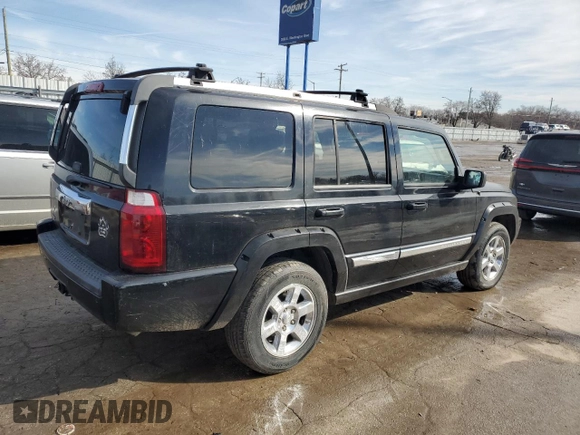 2006 Jeep Commander Limited with VIN 1J8HH58N26C165721, listed as a Copart auction lot 47186055 with 132,372 mi miles and Clean title. Bid and sale history available at DreamBid. Image 3.